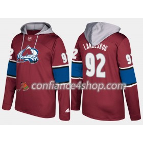 Homme Colorado Avalanche Gabriel Landeskog 92 N001 Chandails à capuchon